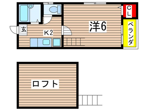 THE CASCADEの物件間取画像